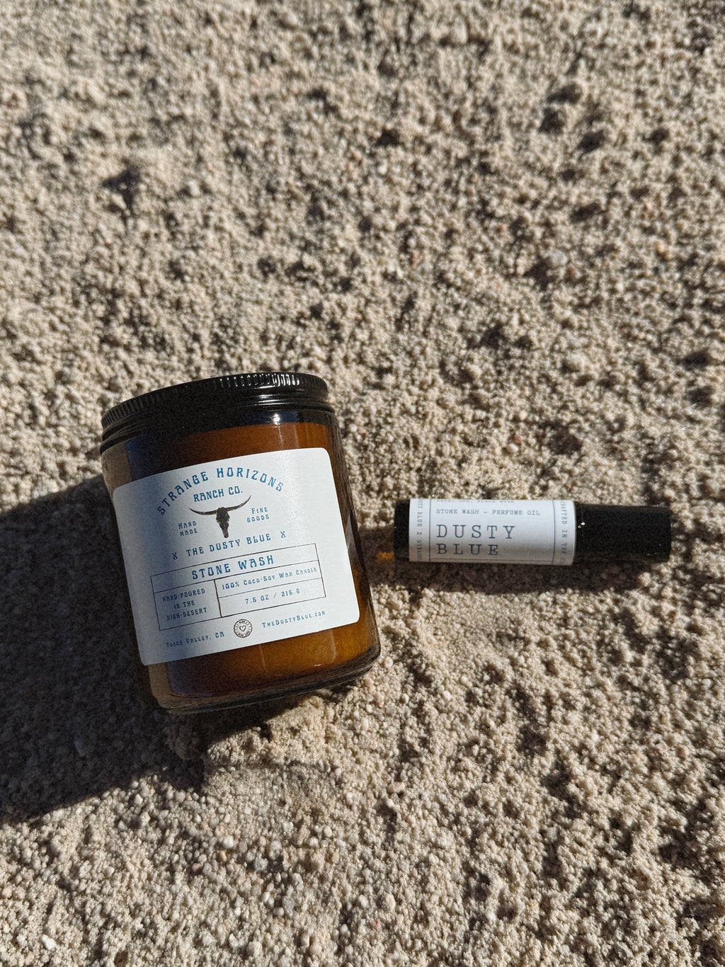 Stone Wash - The Dusty Blue X Strange Horizons Perfume Oil Roller